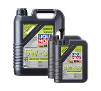 Liqui Moly 5W30 Fully Synthetic Engine Oil Leichtlauf Performance Acea C2 C3 7L