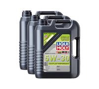 Liqui Moly 5W30 Fully Synthetic Engine Oil Leichtlauf Performance Acea C3 3X5L