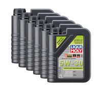 Liqui Moly 5W30 Fully Synthetic Engine Oil Leichtlauf Performance Acea C3 6X1L