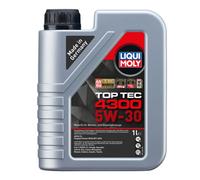 Liqui Moly 5W30 Fully Synthetic Engine Oil Top Tec 4300 Acea C2/c3 Api Sp 1L