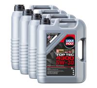 Liqui Moly 5W30 Fully Synthetic Engine Oil Top Tec 4300 Acea C2/c3 Api Sp 4X5L