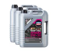 Liqui Moly 5W30 Fully Synthetic Engine Oil Top Tec 4400 Acea C4 Rn 0720 3X5L