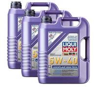 Liqui Moly 5W40 Engine Oil Acea A3/b4 Leichtlauf High Tech Mb229.5 Bmw 15L