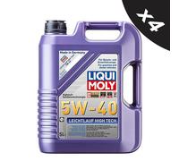 Liqui Moly 5W40 Engine Oil ACEA A3/B4 Leichtlauf High Tech MB229.5 BMW 20L