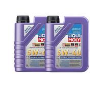 Liqui Moly 5W40 Engine Oil Acea A3/b4 Leichtlauf High Tech Mb229.5 Bmw 2X1L