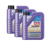 Liqui Moly 5W40 Engine Oil Acea A3/b4 Leichtlauf High Tech Mb229.5 Bmw 3X1L