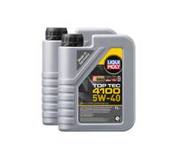 Liqui Moly 5W40 Fully Synthetic Engine Oil Top Tec 4100 Acea C3 Api Sn 2X1L