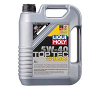 Liqui Moly 5W40 Fully Synthetic Engine Oil Top Tec 4100 Acea C3 Api Sn 5L