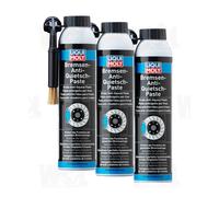 Liqui Moly Brake Anti Squeal Paste + Brush Anti-Seize Grease 200ml 3074 3x