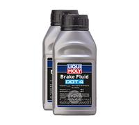 Liqui Moly Brake Fluid Dot 4 Synthetic Brake & Clutch Fluid Abs Safe 2X250Ml