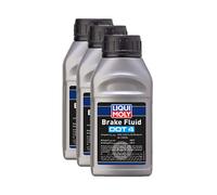 Liqui Moly Brake Fluid Dot 4 Synthetic Brake & Clutch Fluid Abs Safe 3X250Ml
