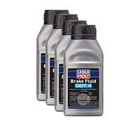 Liqui Moly Brake Fluid Dot 4 Synthetic Brake & Clutch Fluid Abs Safe 4X250Ml