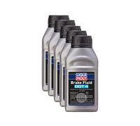 Liqui Moly Brake Fluid Dot 4 Synthetic Brake & Clutch Fluid Abs Safe 5X500Ml