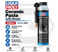 Liqui Moly Ceramic Paste Brush - Included High-Temperature 200ml - 3415