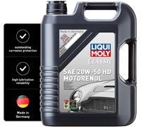 LIQUI MOLY Classic Motoroil SAE 20W-50 HD | 5 L | Mineral motor oil | SKU: 1129