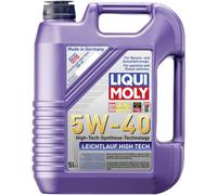 Liqui Moly Engine Oil 5W-40 5L Cuts Fuel Use 40000 Km Interval