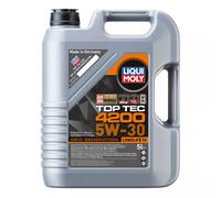 Liqui Moly Engine Oil Top Tec 4200 5w-30 New Generation Reduce Oil Fuel 5 Litre