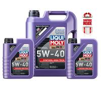 LIQUI MOLY FULLY SYNTHETIC 5W40 SYNTHOIL ENGINE OIL 7L ACEA A3/B4 API SM 1856