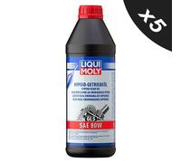 Liqui Moly Hypoid Gear Oil SAE 80W API GL5 MAN 342 Typ M1 5x1L