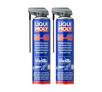 Liqui Moly Lm 40 Multi-Purpose Spray Lubricates Cleans & Protects 2X400Ml