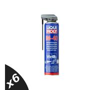 LIQUI MOLY LM 40 Multi-Purpose Spray Lubricates Cleans & Protects 6x400ml