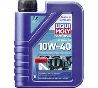 Bottle 1l Oil Engine LIQUI MOLY Marine 4t HC Synthetic 10w-40 Acea