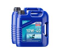 Liqui Moly Marine Pwc Oil 10W-40 Fully Synthetic Engine Oil Api Sp, Jaso Ma2 2X4L