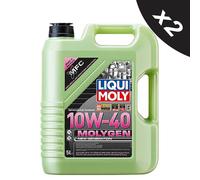 Liqui Moly Molygen Fully Synthetic High Performance 10W40 Engine Oil 2x5L
