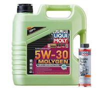 Liqui Moly - Molygen New Generation 5W-30 Dpf - 4L + Engine Flush Plus - 300Ml