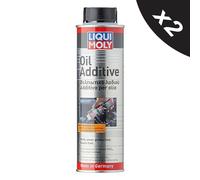 Liqui Moly MoS2 Diesel Petrol Oil Additive Engine Oil Treatment 2x300ml