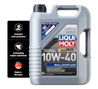Liqui Moly MoS2 Leichtlauf 10w-40 Engine Oil ACEA A3 B4 API SL 10W40 5 Litres 5L