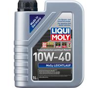 Liqui Moly MoS2 Leichtlauf 10w-40 Engine Oil ACEA A3 B4 API SL 10W40 1 Litre 1L