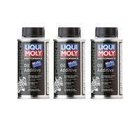 Liqui Moly Motorbike Oil Additive Motorcycle Mos2 Wear Protection 3X125Ml