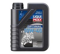 LIQUI MOLY Motorbike Engine Oil 21862 Optimal 4T 10W-40 – 1 Litre