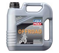 Liqui Moly Motorcycle Motorbike 2 Stroke Semi Synthetic Offroad Oil - 4 Liters