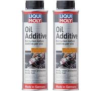LIQUI MOLY Oil Additive | 300 ml | Oil additive | SKU: 2591 (Pack of 2)