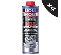 Liqui Moly Pro-Line JetClean Diesel Injector Cleaner Fuel System Cleaner 4x500ml
