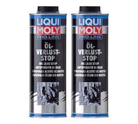 Liqui Moly Pro-Line Oil Stop Leak 2X1L Sealer Treatment Reduces Oil Consumption