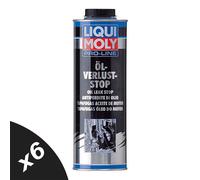 Liqui Moly PRO-LINE OIL Stop Leak 6x1L Sealer Treatment Reduces Oil Consumption