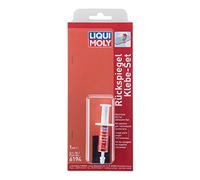 LIQUI MOLY Rearview Mirror Adhesive Set | 1 ml | Adhesive | SKU: 6194, Red