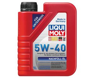 Liqui Moly Refill Oil Sae 5w-40 Motor Oil 1l Red