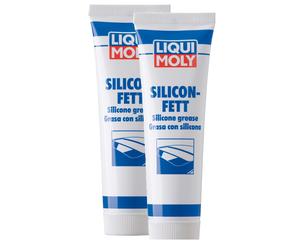 Liqui Moly Silicone Grease Clear Lube 100ml High Lubrication Reliability 3312 2x