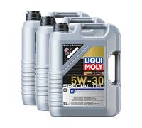 Liqui Moly Special Tec F 5W-30 Fully Synthetic Engine Oilacea A5,b5 Api Sl 3X5L