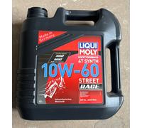 Liqui Moly 4t 10w60 Fully Synthetic 4l Motor Oil Clear