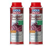 Liqui Moly Super Diesel Additive Injector System Cleaner Treatment 2X250Ml