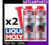 Liqui Moly Super Diesel Fuel Additive 2x 250ml - Part 1806