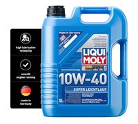 LIQUI MOLY Super Leichtlauf 10W-40 | 5 L | Synthesis technology motor oil | SKU: 9505