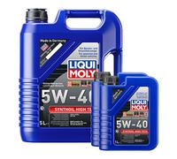 Liqui Moly Synthoil High Tech 5W-40 Fully Synthetic Engine Oil Acea A3 B4 7L