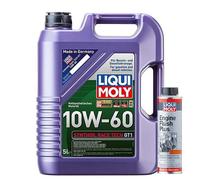 LIQUI MOLY SYNTHOIL RACE TECH GT1 10W-60 5L + ENGINE FLUSH PLUS - 300ml
