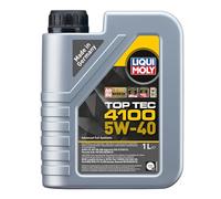 LIQUI MOLY Top Tec 4100 5W-40 | 1 L | Synthesis technology motor oil | SKU: 9510